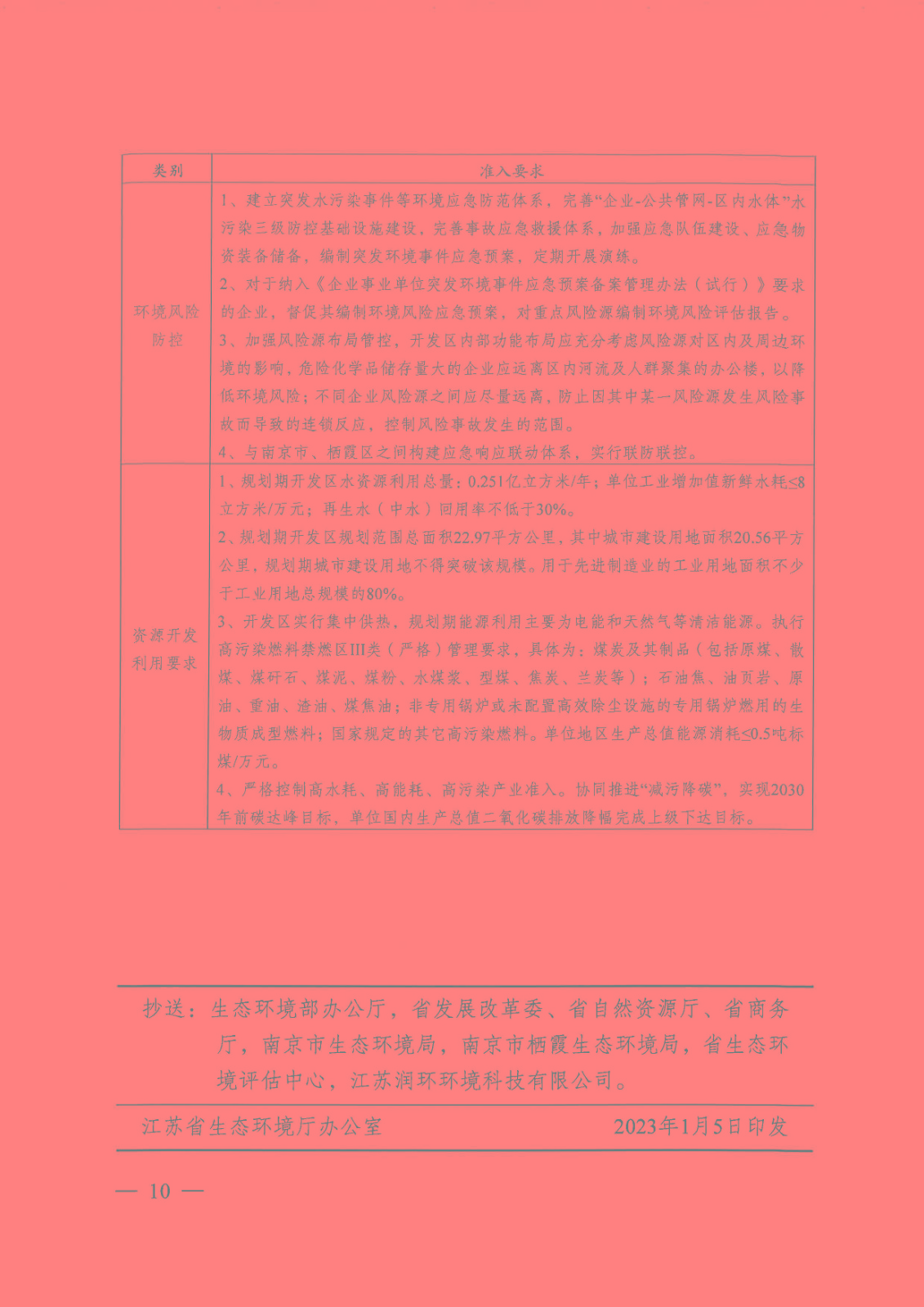 【蘇環(huán)審[2023]1號】省生態(tài)環(huán)境廳關(guān)于南京經(jīng)濟技術(shù)開發(fā)區(qū)產(chǎn)業(yè)發(fā)展規(guī)劃（2021-2030年）環(huán)境影響報告書的審查意見_頁面_10.jpg